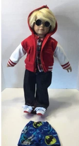 Heidi Ott Boy Doll Blonde Blue Eyes 18" Doll Vintage - Picture 1 of 9