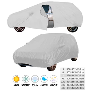 Full Premium Protector Car Cover Universal Elasticated Bag Hatchback L - Picture 1 of 2