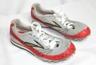 Brooks Nerve Steel Spiked Track Shoes Mens 7 M Euro 40 D679 Clean and Fast
