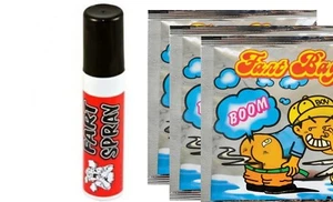 1 Fart Spray Ass + 3 Fart Bags COMBO SET Liquid Prank Gag Gift - Picture 1 of 4