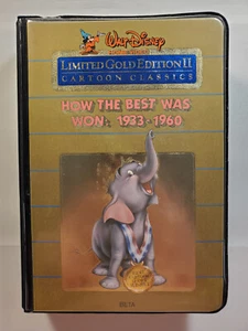 How The Best Was Won: 1933-1960. Betamax. Walt Disney Clamshell. Gold Edition. - Picture 1 of 3