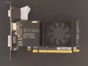EVGA GeForce GT 730, 02G-P3-3732-KR, 2GB GDDR5 Graphics Card - Picture 1 of 7