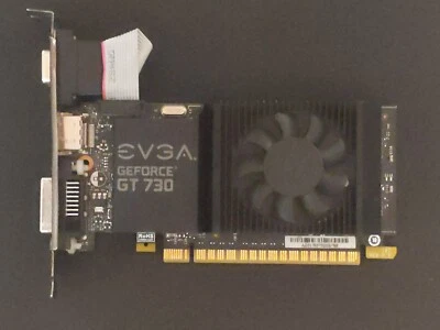 EVGA GeForce GT 730, 02G-P3-3732-KR, 2GB GDDR5 Graphics Card - Image 1 of 4
