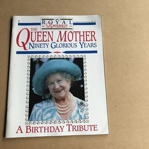 Queen Mother UK British Royalty 90 Glorious Years Collector's Pictorial Book - Picture 1 of 6