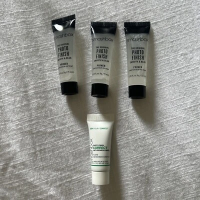 4 Smashbox Original Photo Finish Smooth & Blur Face Primer 7.1ml Ec & Correct - Image 1 of 3