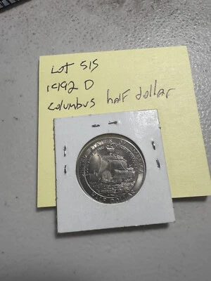 1992-d Columbus Silver half dollar lot 515 - Image 1 of 4