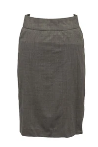 Hugo Boss Women's Gray Vrony Hook-Tab Closure Pencil Skirt 22" Sz US 2 $265 - Picture 1 of 3