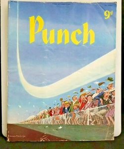 Vintage Punch Magazin 5. September 1956 HUMOR Cartoons - Werbung - Bild 1 von 5