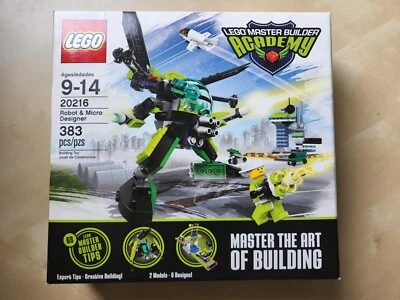 LEGO #20216 LEGO Master Builder: Robot & Micro Designer - New - Image 1 of 2