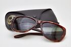 Donna Karan New York Bausch&Lomb USA tortoise vintage sunglasses 80*??woman