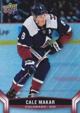 2023/24 TIM HORTONS..CALE MAKAR..CARD # 8..AVALANCHE..FREE COMBINED SHIP