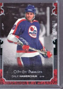 2007-08 DALE HAWERCHUK O-PEE-CHEE PREMIER  HOCKEY CARD 113/299 WINNIPEG JETS