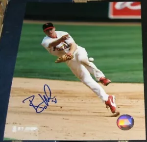 Bo Hart St Louis Cardinals SIGNED AUTOGRAPHED Photo File 8x10 COA Baseball - Picture 1 of 1