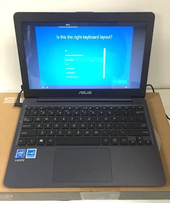 *Bad Battery* ASUS VivoBook E203NA-YS03 11.6" Laptop/N3350/4GB RAM/64GB eMMC/W10 - Image 1 of 4
