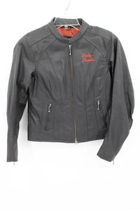 Genuine Harley Davidson Pig Skin Leather Women’s Size M Riding Gear Series - Bild 1 von 10