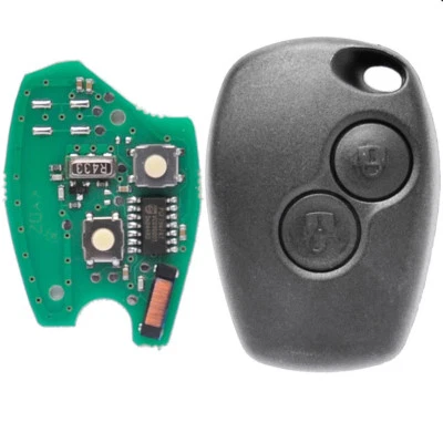 Auto Funk Fernbedienung 2Tasten 434MHz für DACIA Duster Sandero Lodgy Logan