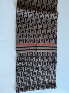 Fendi FF Motif Multi Wool Cashmere Scarf - Picture 1 of 3