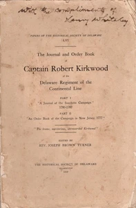 Amerikanische Revolution / Journal and Order Book of Captain Robert Kirkwood 1st 1910 - Bild 1 von 1