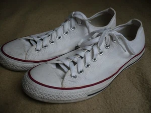 CHUCKS Converse All Star Größe 42 Weiß - Bild 1 von 12