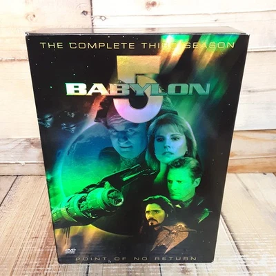 Babylon 5 Complete Third Season DVD Used Sci-Fi Series Point Of No Return   - Image 1 of 4