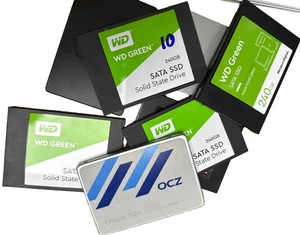 BULK LOT - 8 X MIXED SSD  DRIVES - ALL USED & TESTED  -  SEE LIST BELOW - Picture 1 of 5