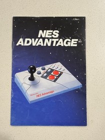 NES Advantage Controller - Nintendo NES Instruction Manual Only Authentic