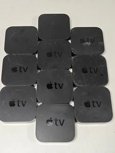 Lot of 10 Apple TVs - Used, Fully Working, See Photos - Foto 1 di 5