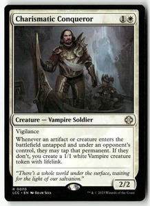 Charismatic Conqueror R 70 sin papel casi nuevo MTG Commander: The Lost Caverns of Ixalan - Imagen 1 de 1