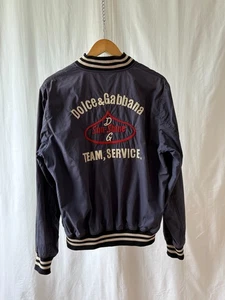 Dolce & Gabbana Sun-Shine Team, Service cotton racing jacket, mens vintage - Picture 1 of 5