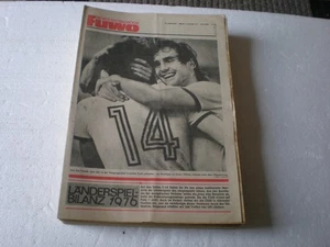 DDR Fußball Zeitschrift " FUWO " Jahrgang 1977 ( vollständig ) - Bild 1 von 3