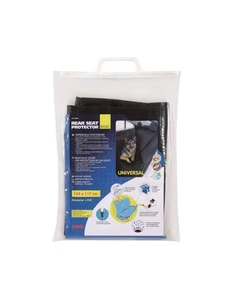 COPRISEDILE POSTERIORE REAR-PROTECTOR BASIC NERO DIMENSIONI 145 X 117 CM IDEALE - Foto 1 di 2