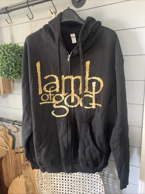 Lamb Of God - Sudadera con Capucha con Cremallera Talla XL PARA HOMBRES DEATH METAL ROCK 🔥 Foto 1 de 4