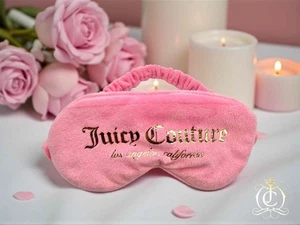 Máscara facial Juicy Couture Los Angeles California rosa para dormir - muy suave - Imagen 1 de 5