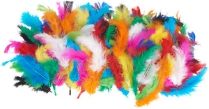 Mix di Piume di Peluche "Colori Intensivi" 10 g - Foto 1 di 2