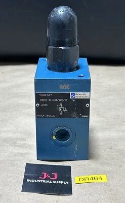 NUEVO SIN CAJA - Válvula de alivio de presión Rexroth Hydraulics DBDS-10-G18/200/12 GARANTÍA Foto 1 de 4