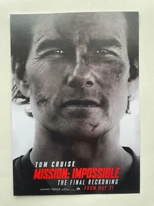 Mission Impossible The Final Reckoning Everyman Cinema Mini Movie Poster Card - Picture 1 of 1