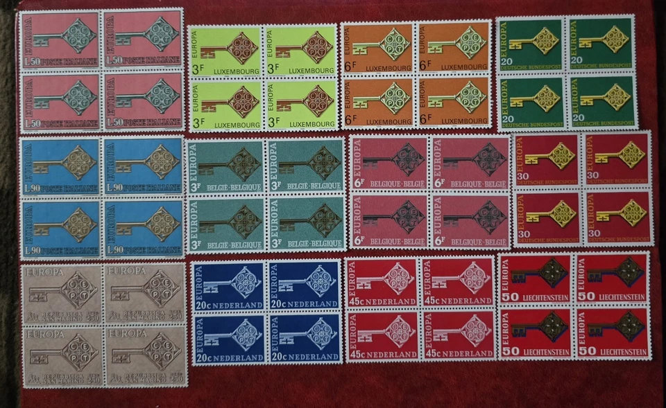 Europa Sellos 1968 Bloque 4 - Imagen 1 de 2