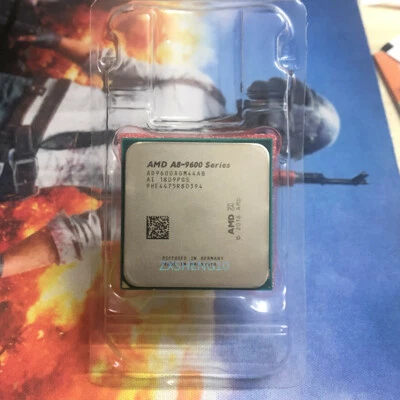 AMD A8-9600 CPU AD9600AGM44AB Quad-core 3.1 GHz 2M 65W Socket AM4 Processor - Image 1 of 2