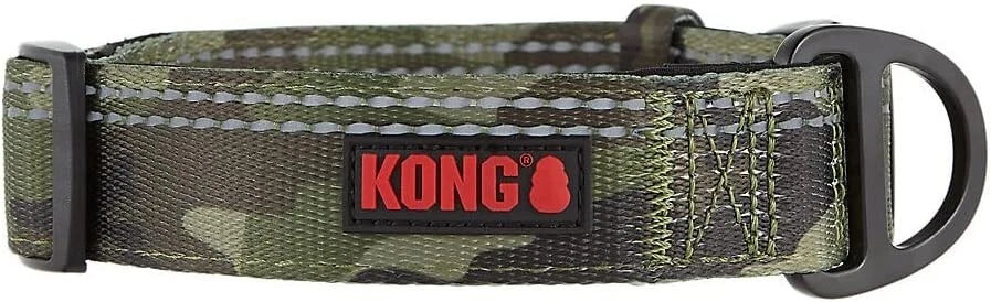 KONG Max HD Ultra Durable Neoprene Padded Dog Collar (XL Camo)
