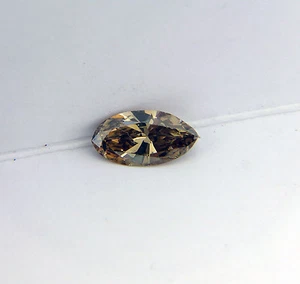 .74Carat Marquise Diamond 100% Natural Champagne Color SI1 Clarity Excellentcut - Picture 1 of 2