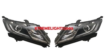 FITS HONDA ODYSSEY 2018-2021 HALOGEN W/DRL HEADLIGHTS HEAD LIGHTS LAMPS PAIR Foto 1 de 4