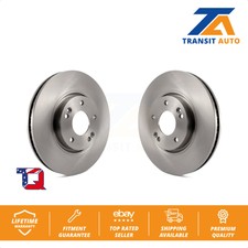 Front Brake Rotors Pair For Hyundai Sonata Kia Optima Forte Tucson Sportage Koup