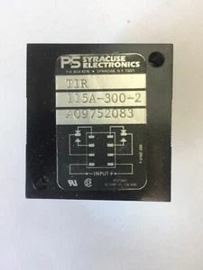 SYRACUSE ELECTRONICS TIR115A300-2 RELAY 10A 115VAC COIL 120VAC - Picture 1 of 7