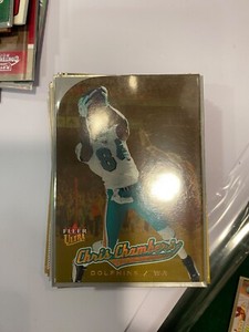 NFL Football Trading Card 2005 Fleer Ultra Gold Medallion Dolphins Chambers