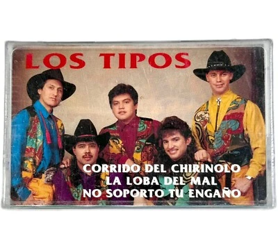 LOS TIPOS - Corrido Del Chirinolo (Cassette Tape, 1994, AJR Discos) New Sellado - Image 1 of 4