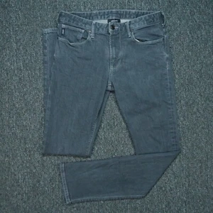 Armani Jeans Mens 31x31 Gray Five Pocket Flat Front Chino - Picture 1 of 13