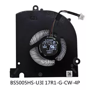 Ventilador de refrigeración para portátil MSI 17R1-G-CW-4P BS5005HS-U3I - Imagen 1 de 2