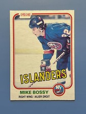 1981-82 O-PEE-CHEE MIKE BOSSY #198 NEW YORK ISLANDERS HOF