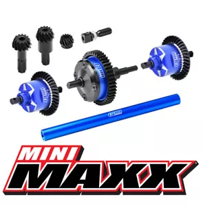 GPM TXMM3747 7075  F & C & R COMPLETE GEAR DIFF 10780 FOR RC TRAXXAS MINI MAXX - Picture 1 of 14