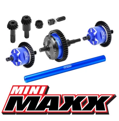 GPM TXMM3747 7075  F & C & R COMPLETE GEAR DIFF 10780 FOR RC TRAXXAS MINI MAXX - Image 1 of 4